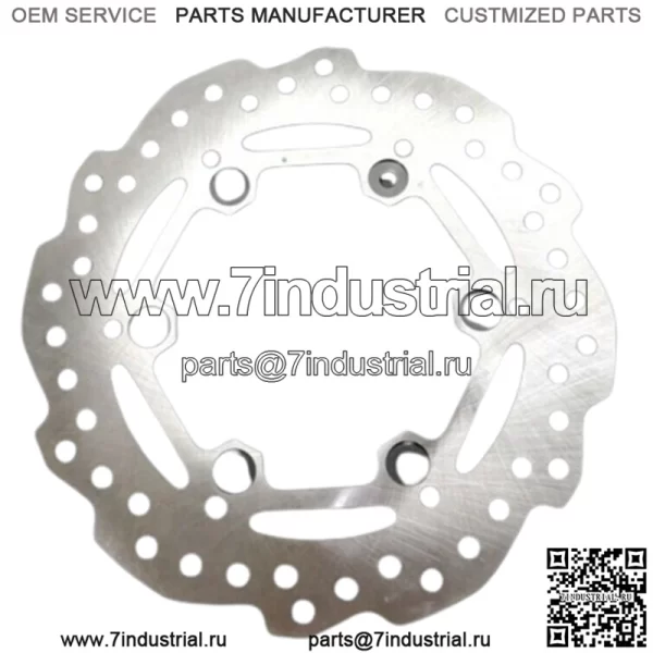 Оригинальный ротор переднего тормозного диска Honda ADV 150 OEM 45351-K0W-N01, сделано в ИНДОНЕЗИИ (для: Honda)