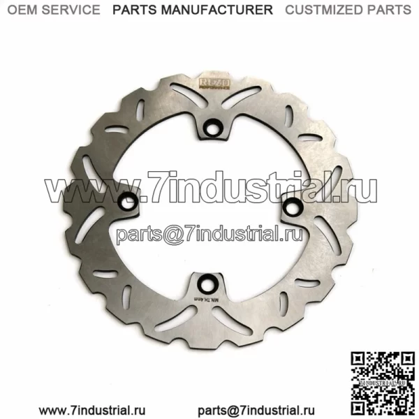 Задний тормозной диск Rezo Wavy из нержавеющей стали для Honda X-ADV 17-20 - Image 2