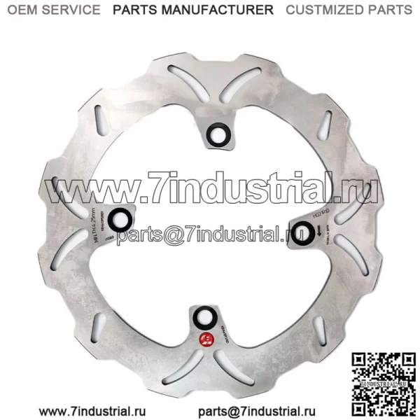 HONDA ADV 350 2022 ТОРМОЗНАЯ HO21RID W-FIX Ротор заднего тормозного диска