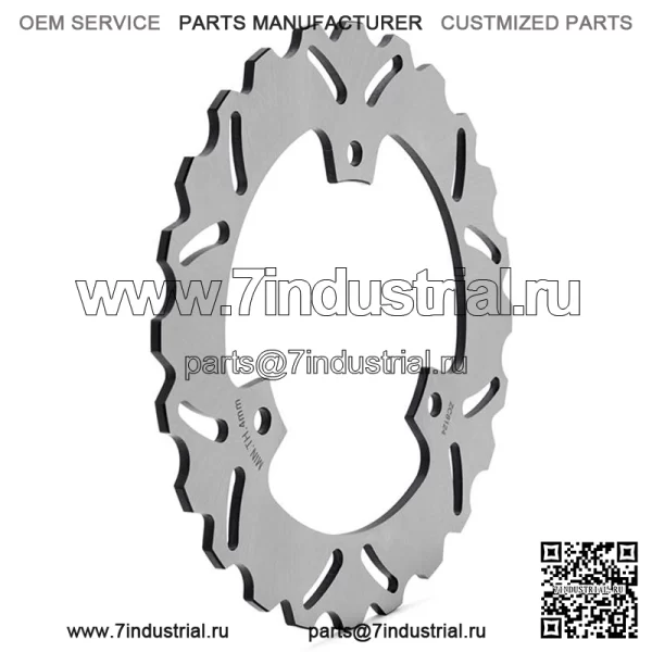Задний тормозной диск мотоцикла на заказ для Yamaha MT-03 2016-up/YZF R25 2014-up/YZF R3 2015-up - Image 2