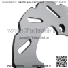 4 ротора передних и задних тормозных дисков для Can-Am Maverick X3 MAX Turbo R & RR 2017-2023 - Image 2