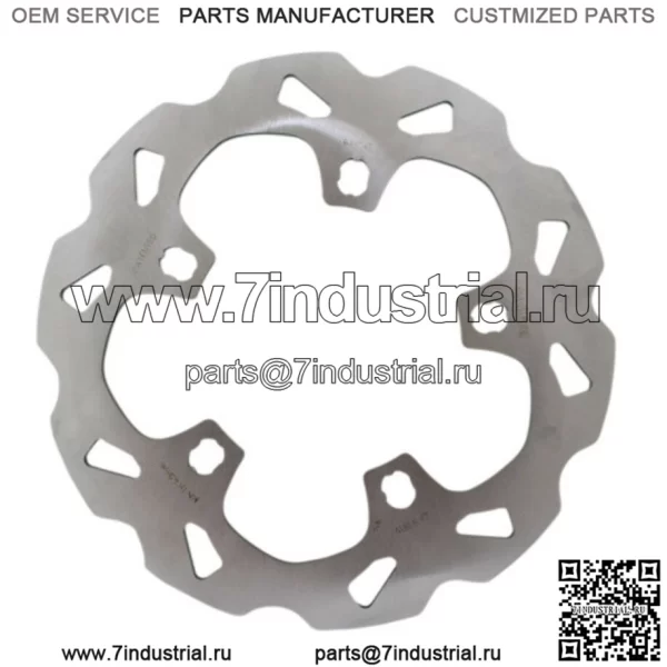 Передний тормозной ротор Galfer Solid Mount из нержавеющей стали Harley Touring 14+ (Для: Harley-Davidson)