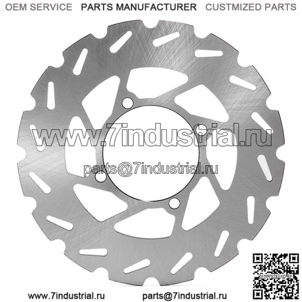 Передний тормозной диск для Polaris Sportsman/Worker 335 1999-2000/Sportsman 350 1993/Sportsman 400 2001-2005/Sportsman 400L 1994-1997