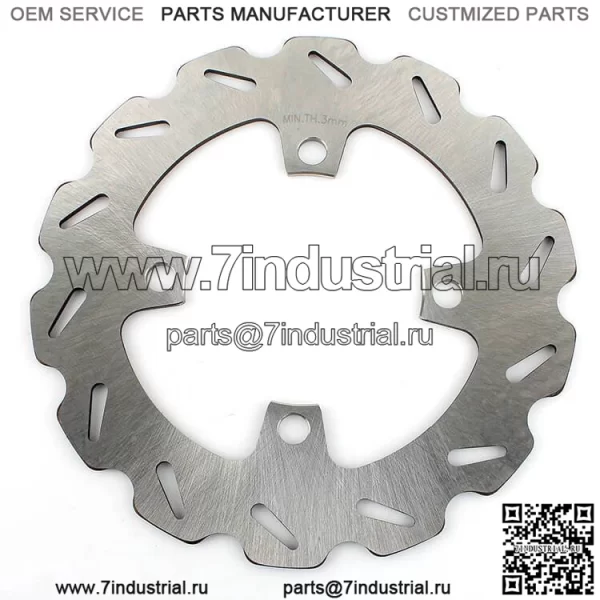 Передний тормозной диск для Yamaha YFM 400 FBHW FBHX YZ Big Bear 400 2007-2012