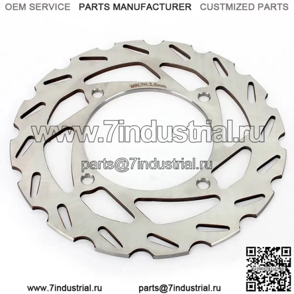 Передний задний тормозной диск для Arctic Cat 400 4 X 4 ACT/Auto ACT/Auto TBX Utility/Auto Utility/400 2 X 4 Auto Utility 2004 г.