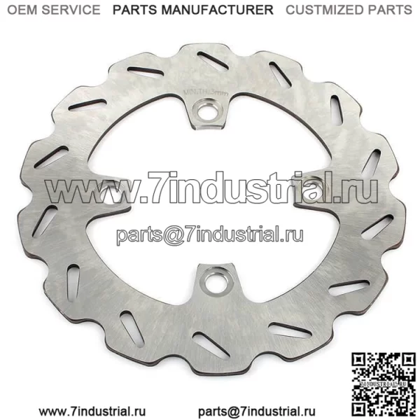 Передний тормозной диск для Kawasaki KVF360 A1 A2 A3 A6F A7F A8F A9F AAF ABF ACF Prairie 360 4x4 2003-2013