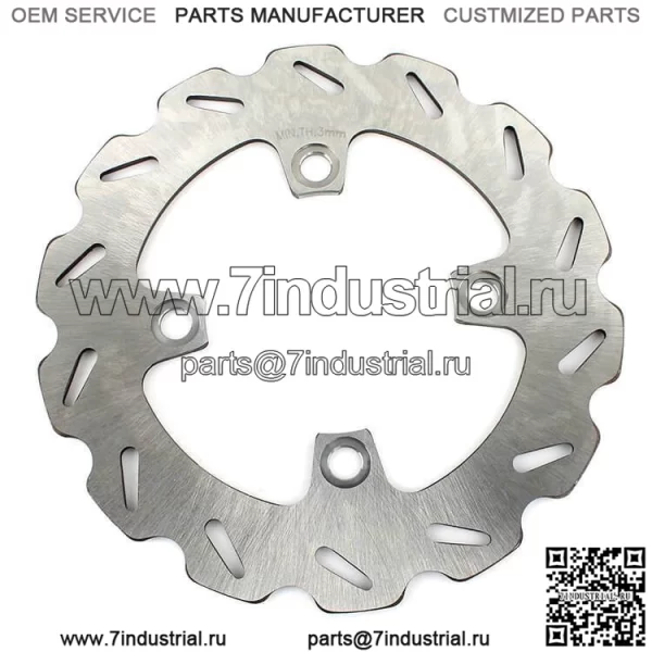 Передний тормозной диск для Kawasaki KVF650 A1 A2 B2 Prairie 2002-2003 гг.