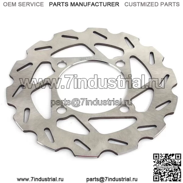 Передний тормозной диск для Suzuki LT-A400 King Quad 400 Asi Camo/LT-A400 King Quad 400 2011-2018
