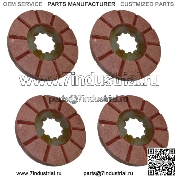 Новый тормозной диск подходит для IH, подходит для FARMALL Super C 200 230 240 330 340 404 2404+ Two Pa
