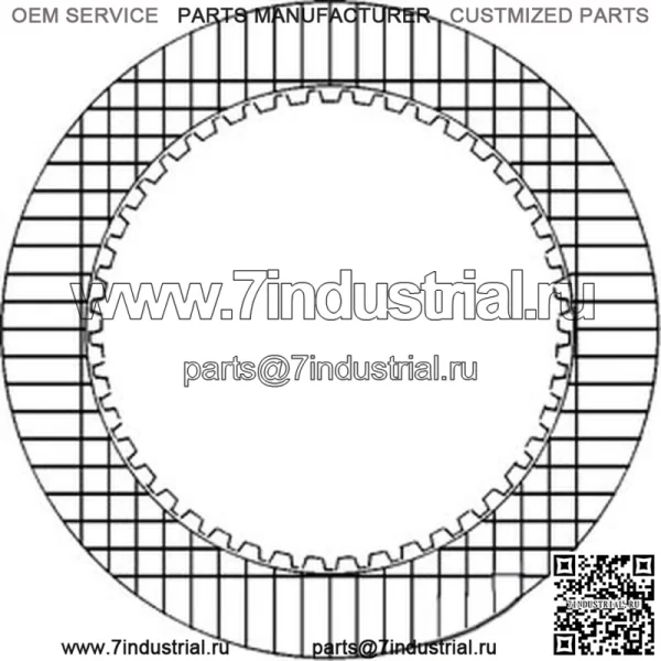 Тормозной диск RE29816 Trans подходит для трактора John Deere JD 4030 4040 4230 4240 443