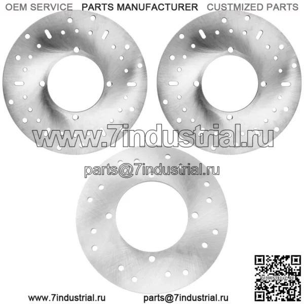 Ротор переднего и заднего тормозного диска для Polaris Sportsman 800 2005 2006 2007 (для Polaris Sportsman 800)