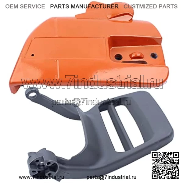 Цепной тормоз для Husqvarna 346XP 340 350 503850901, крышка сцепления звездочки с ручкой, крышка сцепления звездочки с ручкой - Image 2
