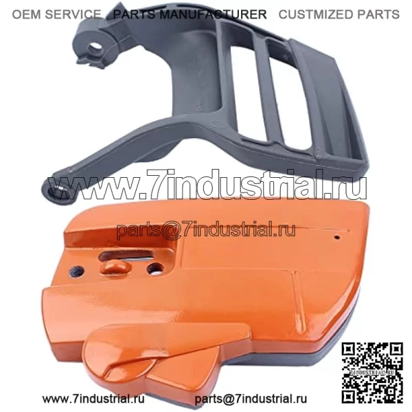 Цепной тормоз для Husqvarna 346XP 340 350 503850901, крышка сцепления звездочки с ручкой, крышка сцепления звездочки с ручкой - Image 3