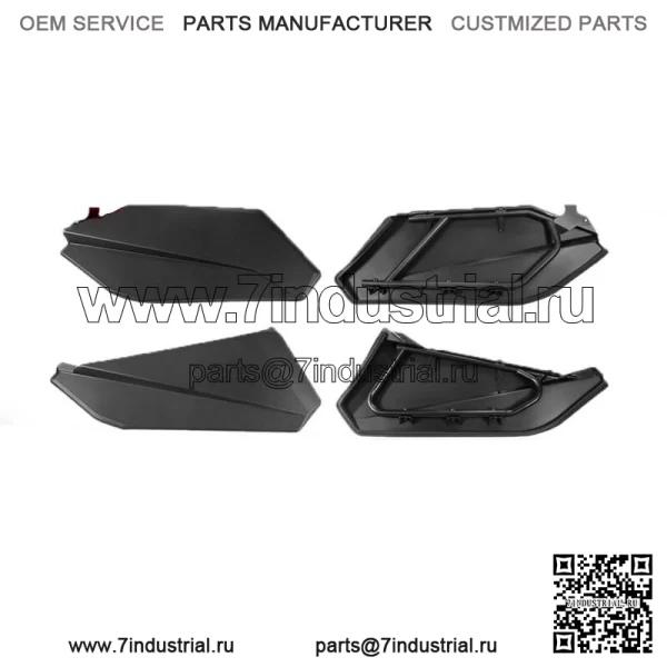 Пластиковые вставки в передние и задние нижние дверные панели для Can Am Maverick X3 Max 17-23