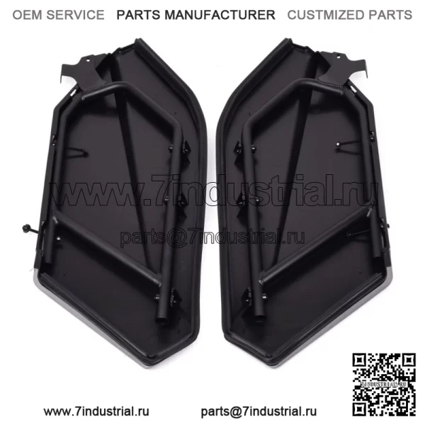 Черные вставки в задние нижние дверные панели для Can Am Maverick X3 MAX 2017 2018-2023 гг. (Для: Can-Am Maverick X3) - Image 2