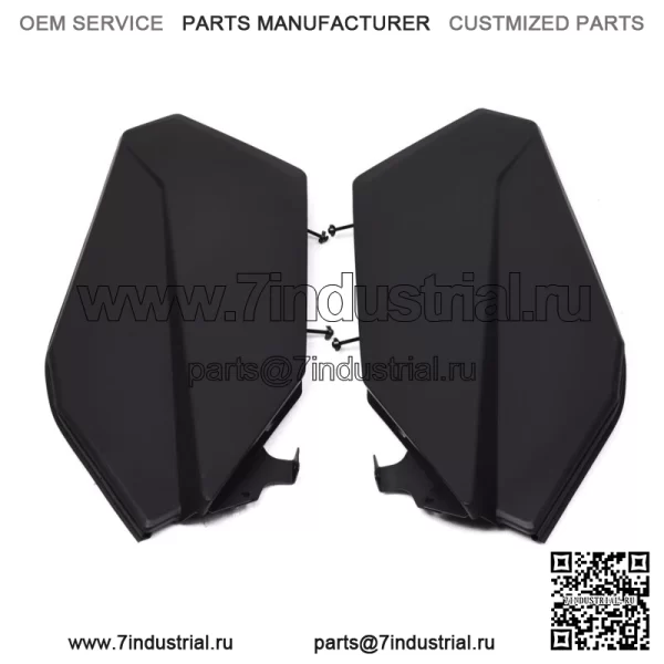 Черные вставки в задние нижние дверные панели для Can Am Maverick X3 MAX 2017 2018-2023 гг. (Для: Can-Am Maverick X3) - Image 3