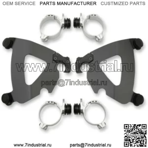 Комплект обтекателя Memphis Shades Road Warrior Black Mount для Harley Dyna Softail 06-17 (Для: Harley-Davidson)