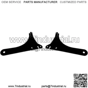 Cycle Visions 8 3/4-дюймовые боковые накладки Sissy Bar, черные Harley Softail 18+ FLSL FXBB (для: Harley-Davidson)