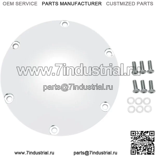 Чехол  Derby Accent Smooth Domed Chrome 04+ XL Harley Sportster (Для: Harley-Davidson)