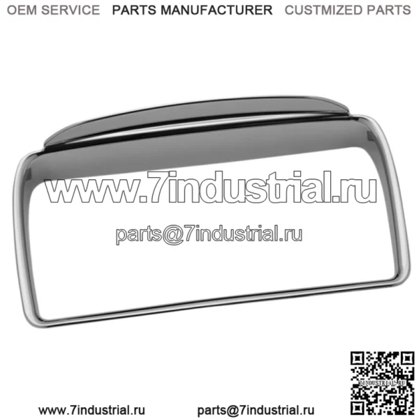 Курякын Tri-Line Radio Stereo Trim Accent Chrome Every Harley Road Glide 15-17 (Для: Harley-Davidson)