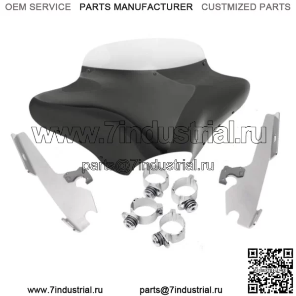 Обтекатель лобового стекла Memphis Shades Batwing Harley Softail Breakout FXSB (Для: Harley-Davidson)