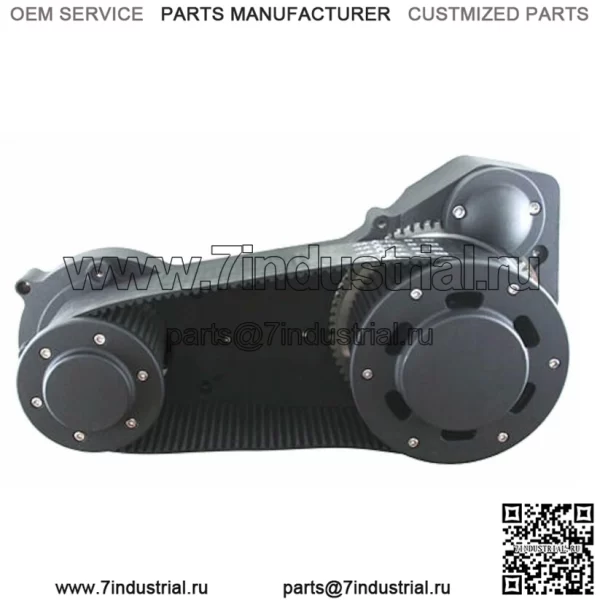 Черный Ultima 3,35-дюймовый Street с открытым ременным приводом Primary 1990-2006 Harley Softail (Для: Harley-Davidson)