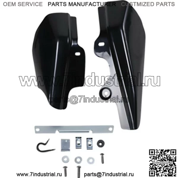 Теплоотражатели на раме  OE 58022-07A Harley 01-08 Touring (Для: Harley-Davidson)