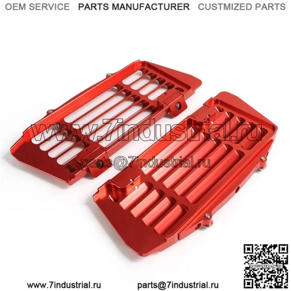 Предохранитель радиаторов мотоцикла MX алюминиевый для KTM EXC EXCF 250 350 450 - Image 3