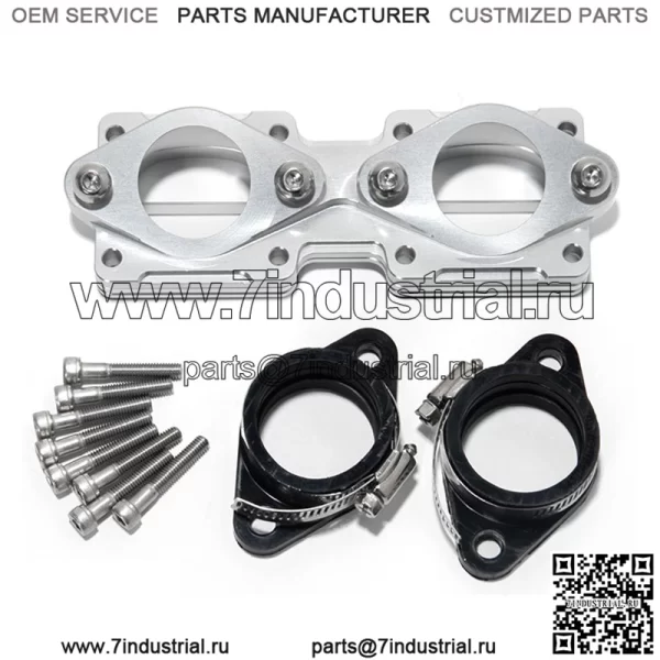 Комплект впускного коллектора и пыльник карбюратора 36-41 мм для Yamaha YFZ350 Banshee 1987-2006 гг.
