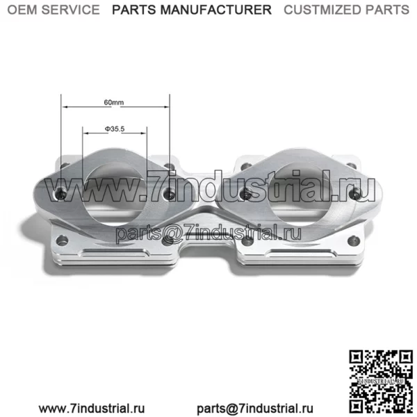 Комплект впускного коллектора и пыльник карбюратора 32-35 мм для Yamaha YFZ350 Banshee 1987-2006 гг. - Image 3