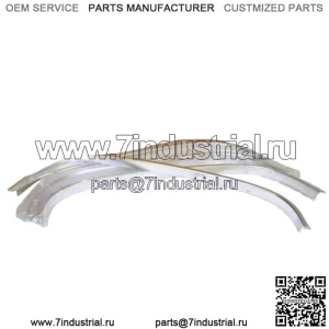 Комплект из 4 хромированных молдингов для открытия колес для пикапа Chevy GMC CK 88-02 (для: Chevrolet Silverado)
