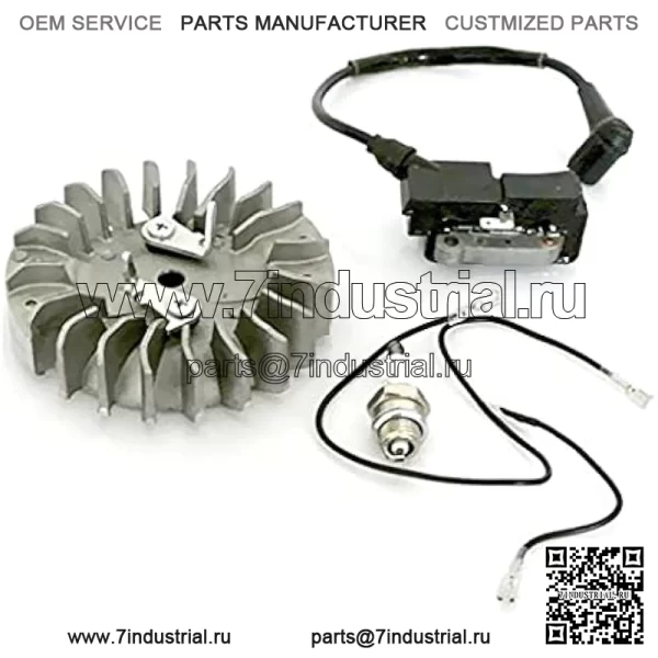 Онлайн маховик, катушка зажигания и свеча зажигания для Husqvarna 365 371 372 372XP 359 - Image 2