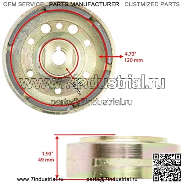 Ротор маховика статора совместим с Suzuki LT-A400 LTA400F Eiger 400 2x4 4X4 Auto 2002 2003-2007 - Image 2