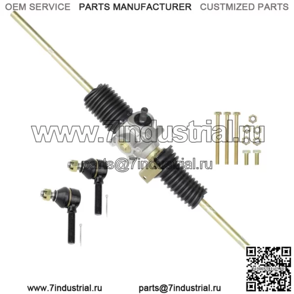 Реечная шестерня с наконечниками рулевых тяг для John Deere Gator Xuv 850D Diesel / M Gator