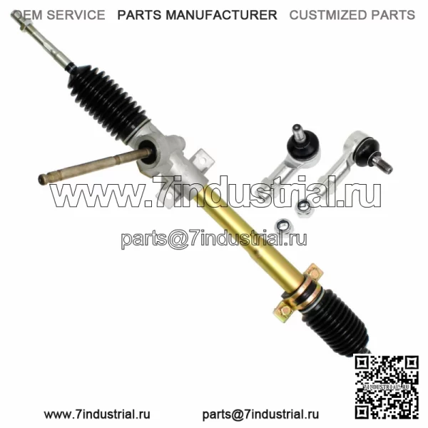 Рулевая рейка и шестерня с наконечниками рулевых тяг для John Deere Gator Ts / Gator Tx (для: более одного автомобиля)