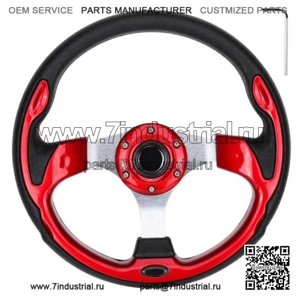 RED Golf Cart Рулевое колесо для Yamaha EZGO Club Аксессуары для автозапчастей - Image 2