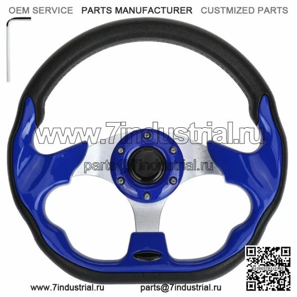 Руль для гольф-кара с адаптером для Yamaha Drive EZGO TXT RXV Club Car DS - Image 2
