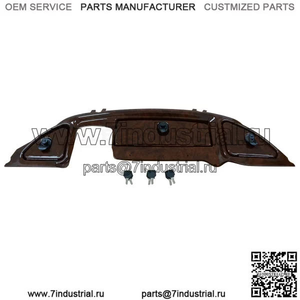 Club Car Precedent Golf Cart WOOD GRAIN Перчаточный ящик с замком на приборной панели 2004-2007 гг.
