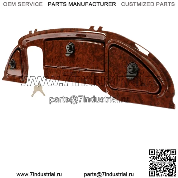 Dash для Golf Cart Club Car 2008.5-Up Precedent Tempo Onward с отделкой под дерево