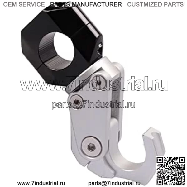 Подходит для X-ADV 750 XADV 750 XADV750 PCX160 PCX 160 Аксессуары Крючок для мотоциклетного шлема Крючок для сумки для багажа Подвесной держатель для переноски (Цвет: серебристый)