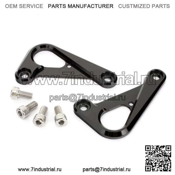 Крючки для гонок на уличных велосипедах из алюминиевого сплава 6061 Kawasaki - Image 2