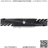 лезвия косилки для Exmark 116-5175-S 116-5176 103-6402 дека 36 дюймов 52 дюйма - Image 4