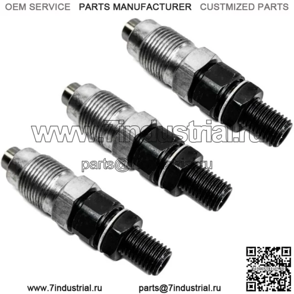 3X топливные форсунки для Kubota D905 D1005 D1105 V1305 16032-53900 16032-53902