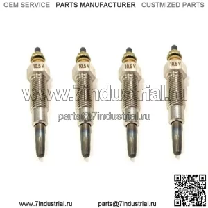 Для свечей накаливания Kubota V1902 V1702 V1501 15221-65510 мини-погрузчик Bobcat, 4 шт.
