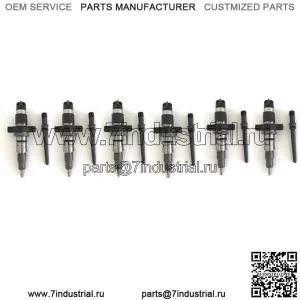 6 * топливная форсунка Common Rail 04,5-07 для дизельного двигателя Dodge Cummins 5,9 л 0986435505