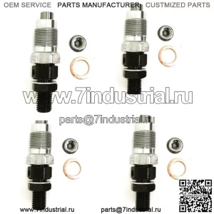Для Kubota Топливная форсунка в сборе V2203 V2003 D1703 16454-53905 Набор из 4 шт.