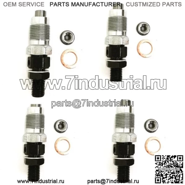 Для Kubota Топливная форсунка в сборе V2203 V2003 D1703 16454-53905 Набор из 4 шт.