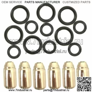 6 шт. топливные форсунки подходят для Caterpillar 8M1584 5M4086 8N4697 9F0160 3306