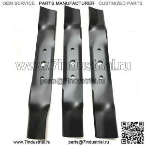 Для лезвий косилки John Deere 48 дюймов L120 L130 GX20250 91-108 330-619, набор из 3 шт.