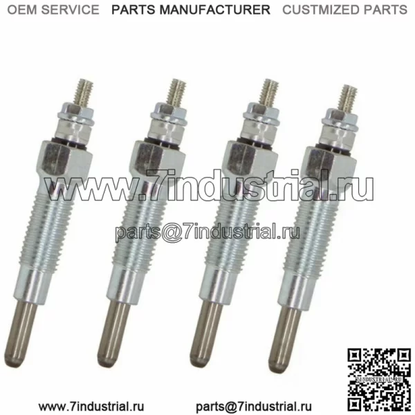 4 шт. для свечей накаливания Caterpillar C1.1 C1.5 C2.2 3013C 3014 3024 3024C 172-4585
